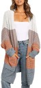Cardigan riscado feminino tricotado A2210 2
