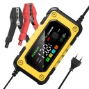 Cargador de baterías de automóvil 12 V 7 A Cargador automático inteligente con microprocesador Protección contra sobrevoltaje Enchufe 3