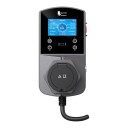 Cargador inteligente para vehículos eléctricos wallbox con enchufe Tipo 2, control a través de aplicación Wi-Fi, 22 kW, 32 A, RFID, IP66, gris-negro 2