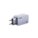 Cargador rápido de 100 W con enchufe UE, 2 puertos USB C y 1 puerto USB A GaN QC 4.0 3.0 PD, carga rápida de 5 V y 3 A para teléfono, tableta y portátil. 4