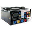 Caricabatterie per auto 12 V/24 V 400 A Caricabatterie intelligente a impulsi con display LCD Protezione sovratensione spina EU 2