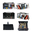 Caricabatterie per auto 12 V/24 V 400 A Caricabatterie intelligente a impulsi con display LCD Protezione sovratensione spina EU 4
