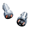 Caricabatterie rapido da auto 80W con slot per accendisigari USB C e 2x USB A PD3.0 QC3.0 adattatore di ricarica per auto con porte multiple 2