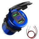 Caricabatterie USB doppio per moto B658 3