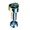 Caricabatterie veloce da auto 350W 4v1 USB C PD e 3x USB A adattatore per accendisigari super veloce LED display caricabatterie PD 4.0 4