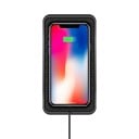 Caricabatterie wireless per auto Qi 10 W per telefoni con ricarica wireless Tappetino in silicone con bordo rialzato 17,5 x 9,3 x 1,4 cm 3