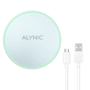 Caricabatterie wireless rapido 30W con indicatore LED e cavo da 1m Tipo C in confezione caricamento rapido stabile compatibile con più marche 7