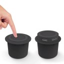 Caricatore wireless integrato Dual USB 4