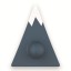 Cârlig autoadeziv în formă de triunghi 4 buc 4