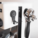 Cârlig magnetic pentru perete pentru aparat de cafea Suport universal pentru accesorii și capsule Magnet puternic detașabil Organizator 5