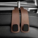 Cârlige pentru tetiera auto 15,8 x 8,2 cm Suport pentru geantă și cârlig pentru geantă de mână Organizator pentru scaun Clips Cârlige practice pentru mașină 3