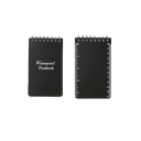 Carnet de poche étanche 7,6 x 12,7 cm 100 pages reliure spirale règle verso bloc-notes extérieur 1