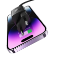 Carregador Rápido 30W GaN USB C PD3.1 EU ficha 20V 3A QC3.0 carregador tipo C carregamento ultrarrápido ampla tensão 110–240V alimentação 4