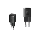 Carregador Rápido 30W GaN USB C PD3.1 EU ficha 20V 3A QC3.0 carregador tipo C carregamento ultrarrápido ampla tensão 110–240V alimentação 7