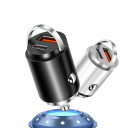 Carregador rápido de 100W PD para carro adaptador USB Type C para isqueiro 12V–24V carregador de carro 20A/4,8A para carregar telemóveis 4
