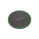 Carregador rápido sem fios 30W preto com indicador LED 1m cabo Tipo C incluído carregamento estável rápido de telefone compatível com várias marcas 8