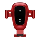 Carregador sem fios para carro com suporte para telemóvel Padrão Qi Potência 10 W ABS e liga de alumínio 11,3 x 10,3 x 9,8 cm Micro 1