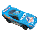 Carro de liga 1:55 Disney Pixar Carros 3 Dinoco Relâmpago McQueen Modelo metálico de veículo Brinquedo para crianças Modelo detalhado de carro de corrida 2