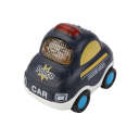 Carro de Polícia Infantil para Rapazes e Raparigas a Partir dos 1 Ano Brinquedo Seguro para Bebés Presente para Crianças dos 1–3 Anos Veículo 1