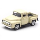 Carro retro com caixa aberta para crianças Modelo de metal de veículo utilitário com grelha prateada e para-choques Dimensões 12,5 x 5 x 3,5 1