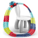 Carros LED de corrida automáticos com pista 184 pcs 3