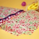 Carta da imballaggio alimentare cerata con motivo per snack e dolci Base per piatti fritti Dimensioni 21,5 x 25 cm Confezione 50 pz 16