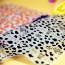 Carta da imballaggio alimentare cerata con motivo per snack e dolci Base per piatti fritti Dimensioni 21,5 x 25 cm Confezione 50 pz 17