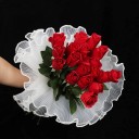 Carta decorativa 4 m x 28 cm Rete ondulata per decorazioni Confezione fiori Creazione creativa con bordo perle 4