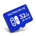 Cartão de memória Microdrive Micro SD 32 GB Alta velocidade A2 V30 Classe 10 Game PRO 1,5 x 1,1 cm Azul Para jogos vídeos fotos e dados 2