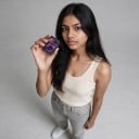 Cartão de memória SDXC 64 GB 3,2 x 2,4 cm Classe 10 U3 V30 A1 UHS-I Plástico Preto e Roxo Para câmara fotográfica e vídeo Com bloqueio contra gravação 3