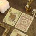 Cartas de jogar Alice no País das Maravilhas com ilustrações vintage para jogos de cartas como buraco, canastra e outros jogos para crianças e adultos 3
