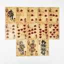 Cartas de jogar piratas estilosas com motivos vintage de barcos e corsários para poker, canastra, buracos e outros jogos de cartas 4