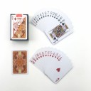Cartas de plástico à prova de água com superfície mate 54 unidades em vermelho ou azul adequadas para poker, buraco ou canastra 58 x 88 mm 1