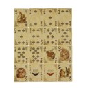 Carte da gioco Alice nel Paese delle Meraviglie con illustrazioni vintage per scopone, canasta e altri giochi di carte per bambini e adulti 8