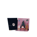 Carte de vœux 3D de Noël et du Nouvel An en papier Carte pop-up avec différents motifs festifs Carte décorative élégante fabriquée à la main 1