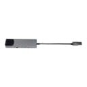 Carte son optique externe USB 6 en 1, adaptateur audio en aluminium pour ordinateur portable, microphone, casque, sortie stéréo, convertisseur 2