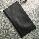 Carteira de couro grande para homem M488 1