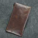 Carteira de couro para homem grande M606 5