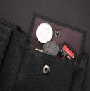 Carteira de couro para homem J1427 5