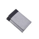 Carteira de homem em tecido 12,2 x 8,3 cm Carteira pequena e compacta com espaço para cartões Carteira de tecido estilosa para homem 6