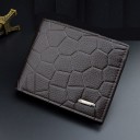 Carteira de pele masculina M629 3