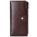 Cartera de cuero retro para hombre 4