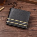 Cartera de piel para hombre M598 1