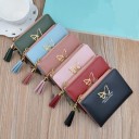 Cartera de piel para mujer pequeña M395 1