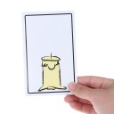 Cartes de magie avec bougie 3