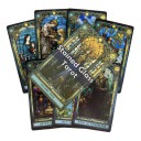 Cartes de tarot 78 pièces paquet de divination classique 10,2 x 6 cm illustrations colorées pour la lecture du tarot et la divination 1
