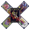 Cartes de tarot anime 84 pcs JoJo Bizarre Adventure paquet de divination 10,5 x 6,2 cm illustrations colorées version anglaise pour l'interprétation 5