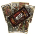 Cartes de Tarot Del Toro édition divinatoire 78 cartes 10,5 x 6,2 cm illustrations en papier multicolores pour la divination et la lecture du destin 4