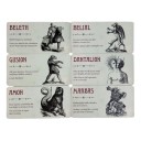 Cartes de tarot Demon jeu de divination 40 cartes 9,8 x 4,8 cm cartes illustrées avec des motifs démoniques pour la divination et la symbolique 2