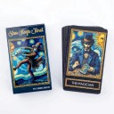 Cartes de tarot illustrations Van Gogh 78 cartes 6,1 x 10,4 cm cartes divinatoires artistiques avec style d'image pour lecture de tarot 3